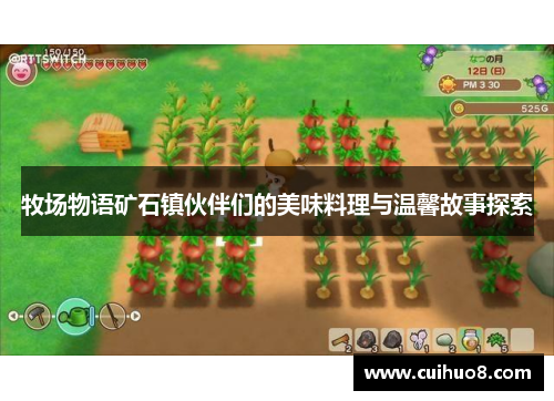 牧场物语矿石镇伙伴们的美味料理与温馨故事探索
